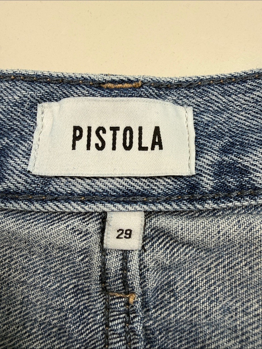 PISTOLA Relaxed Straight Leg Distressed Grayson Jeans Size 29 - Picture 6 of 16